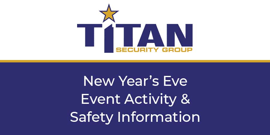 New Year's Eve Safety