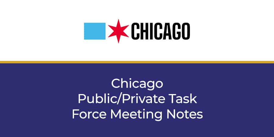 Public Private Task Force notes